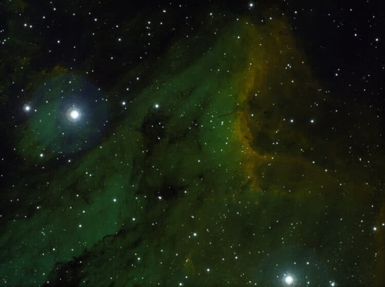 Wederom een nachtje data bijgeschoten, zit nu op 18 minuten luminance, 180 minuten Ha, 270 minuten S