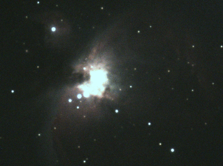 Hallo allemaal, Gisteren heb ik mijn allereerste deepsky foto gemaakt. Ik heb M42 genomen. NEQ6pro o