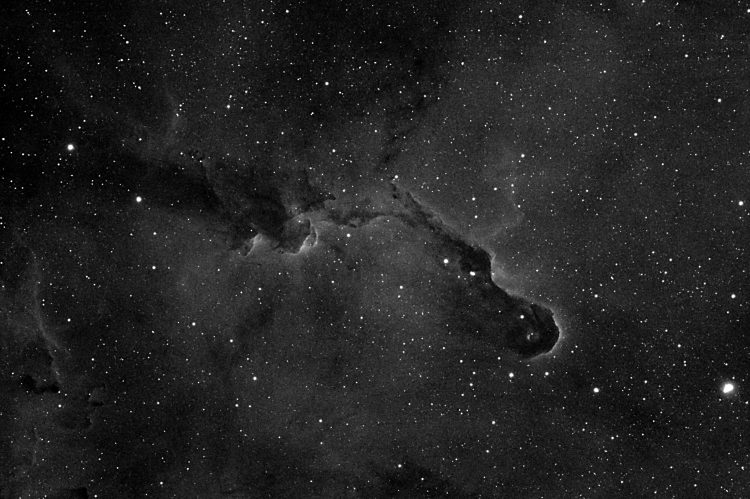 De had ik opgenomen met de Skywatcher 120 ED en ASI294MC. 10 frames van 300 seconden en 1 frames van