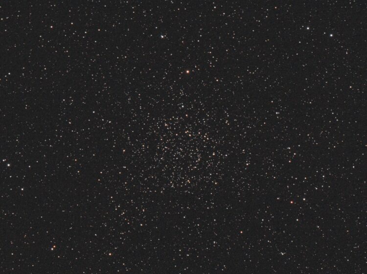 NGC 7789 opgenomen 15-9-2020, ontdekt door Caroline Herschel. Helaas kwamen die nacht de wolken opze