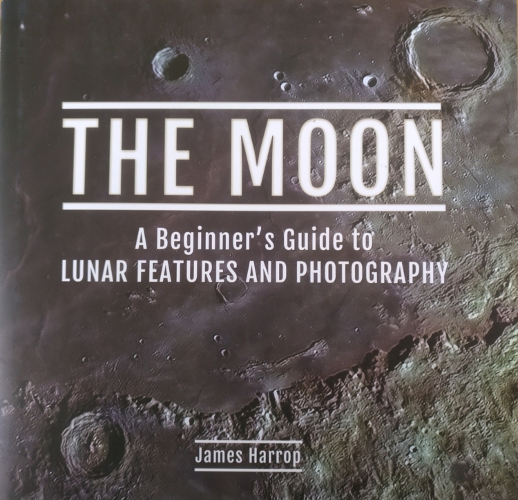 Het boek: “The Moon, a beginner’s guide to lunar features and photography” is een 
