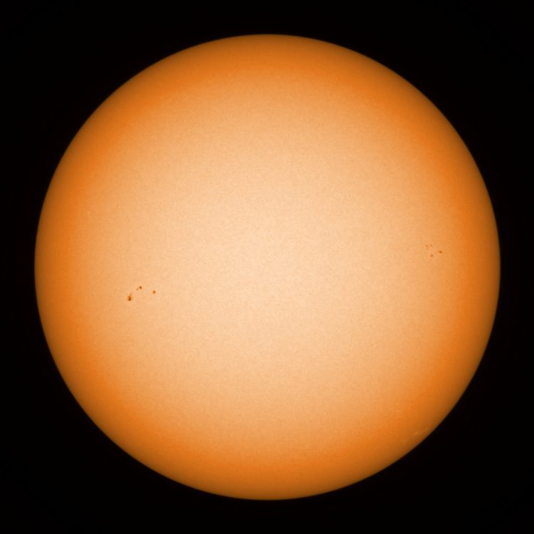 Vanwege het zonnevlekken-onderzoek gaat iedere keer als de zon schijnt (en ik thuis ben) even het da