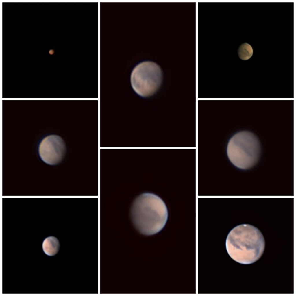 Hoi, Hier maar even mijn 1e post met een impressie van de Maan, Mars, Saturnus en Jupiter. Alles is 