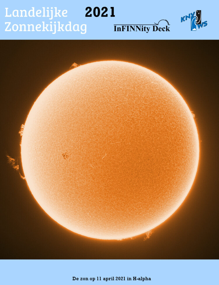 Op 4 juli 2021 organiseert de KNVWS voor de derde keer een Landelijke Zonnekijkdag. Op deze dag kun