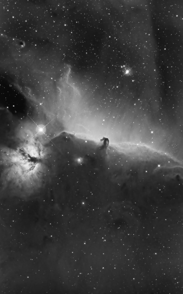 Die halo’s hebben anderen ook last van . . . . 6x20min unguided 2″ Baader CCD filter 7nm