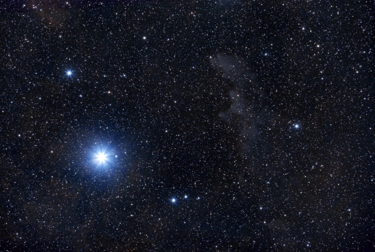 IC 2118 Witchhead Nebula een reflectienevel die wordt beschenen door Rigel. Een opname in Wieringen